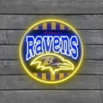 Baltimore Ravens Neon Sign Vintage Acrylic 1