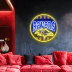 Baltimore Ravens Neon Sign Vintage Acrylic 1