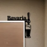Bavaria Metal Sign Artistic Tap Handle 1