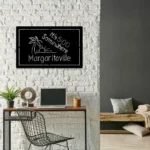 Beach Coastal Metal Sign It 500 Somewhere Margaritaville 1