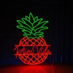 Beach Coastal Neon Sign Custom Pineapple Led 1