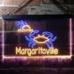 Beach Coastal Neon Sign Margaritaville Shore Crab 1