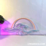 Beach Coastal Neon Sign Sunwave 1