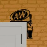 Beer Bar Metal Sign Aampw Root Tap Handle 1