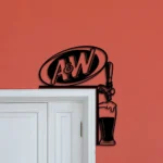 Beer Bar Metal Sign Aampw Root Tap Handle 1
