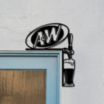 Beer Bar Metal Sign Aampw Root Tap Handle 1