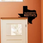 Beer Bar Metal Sign Alexander Keith8217s Texas State Map 1