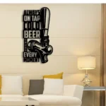 Beer Bar Metal Sign Always On Tap Cold Beer Enjoy Every Moment 1