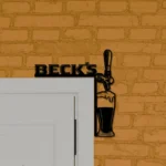 Beer Bar Metal Sign Beck8217s Tap Handle 1