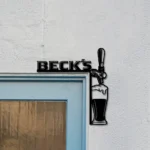Beer Bar Metal Sign Beck8217s Tap Handle 1