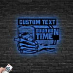 Beer Bar Metal Sign Custom Aged Bourbon Whiskey 1