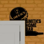 Beer Bar Metal Sign Custom Beck8217s Bottle Cap 1