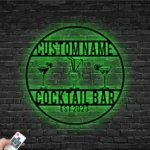 Beer Bar Metal Sign Custom Cocktail Bar Club 1