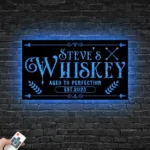 Beer Bar Metal Sign Custom Whiskey Bar 1