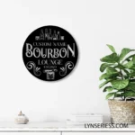 Beer Bar Metal Sign Detailed Bourbon Cigar 1