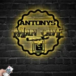 Beer Bar Metal Sign Distinctive Bourbon Cigar 1