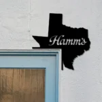 Beer Bar Metal Sign Hamm8217s Texas State Map 1
