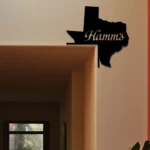 Beer Bar Metal Sign Hamm8217s Texas State Map 1