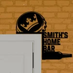 Beer Bar Metal Sign Karlskrone Jug Cap 1