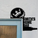 Beer Bar Metal Sign Karlskrone Jug Cap 1