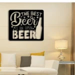 Beer Bar Metal Sign The Best Bar Is An Open 1