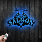 Beer Bar Metal Sign Western Saloon 1
