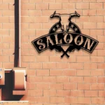Beer Bar Metal Sign Western Saloon 1