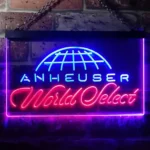 Beer Bar Neon Sign Anheuser World Select Lounge 1