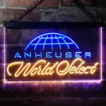 Beer Bar Neon Sign Anheuser World Select Lounge 1