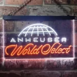 Beer Bar Neon Sign Anheuser World Select Lounge 1
