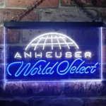 Beer Bar Neon Sign Anheuser World Select Lounge 1