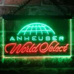Beer Bar Neon Sign Anheuser World Select Lounge 1