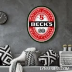 Beer Bar Neon Sign Artistic Beck Bier 1