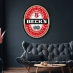 Beer Bar Neon Sign Artistic Beck Bier 1