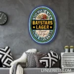 Beer Bar Neon Sign Baystars Lager 1