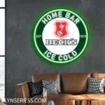 Beer Bar Neon Sign Beck 1873 1