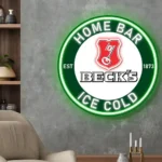 Beer Bar Neon Sign Beck 1873 1