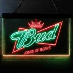 Beer Bar Neon Sign Bud Sovereign Of Crown 1