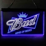 Beer Bar Neon Sign Bud Sovereign Of Crown 1