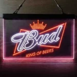 Beer Bar Neon Sign Bud Sovereign Of Crown 1