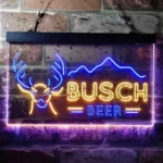 Beer Bar Neon Sign Buschs Stag Mountain 1