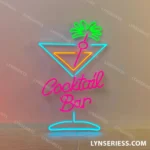 Beer Bar Neon Sign Cocktails 1