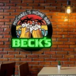 Beer Bar Neon Sign Custom Beck Bier 1