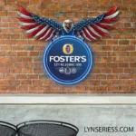 Beer Bar Neon Sign Foster American Eagle 1