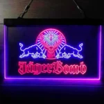 Beer Bar Neon Sign Jagerbomb Bull Shot 1