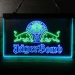 Beer Bar Neon Sign Jagerbomb Bull Shot 1