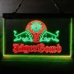 Beer Bar Neon Sign Jagerbomb Bull Shot 1