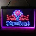 Beer Bar Neon Sign Jagerbomb Bull Shot 1