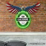 Beer Bar Neon Sign Karlskrone American Eagle 1