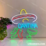 Beer Bar Neon Sign Mexican Cantina 1